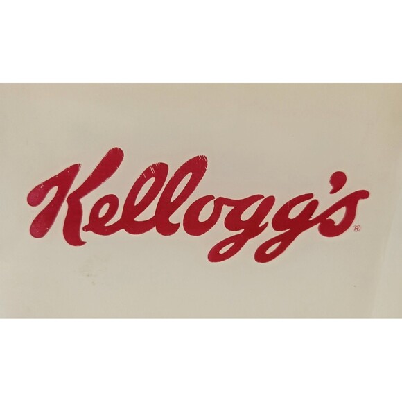 Kelloggs Cereal Storage Container Yellow Vintage 1996 Advertising Fresh Keeper - Picture 9 of 11